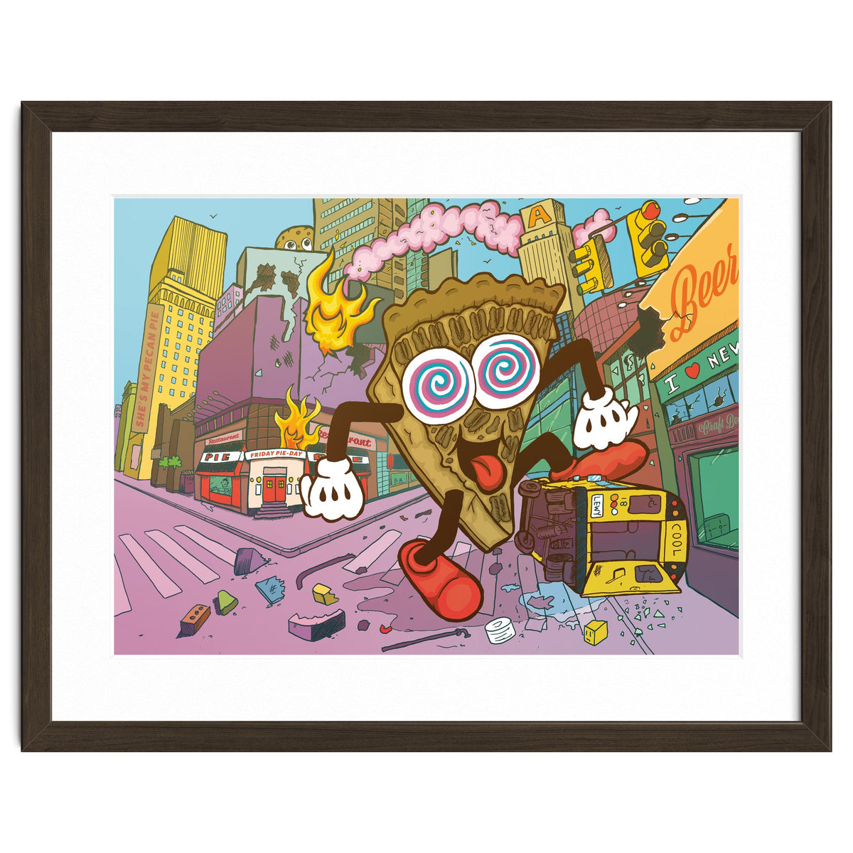 Pecan Psychosis - 12.3% ABV Bourbon Barrel Aged Pecan Maple Stout - Amundsen Brewery