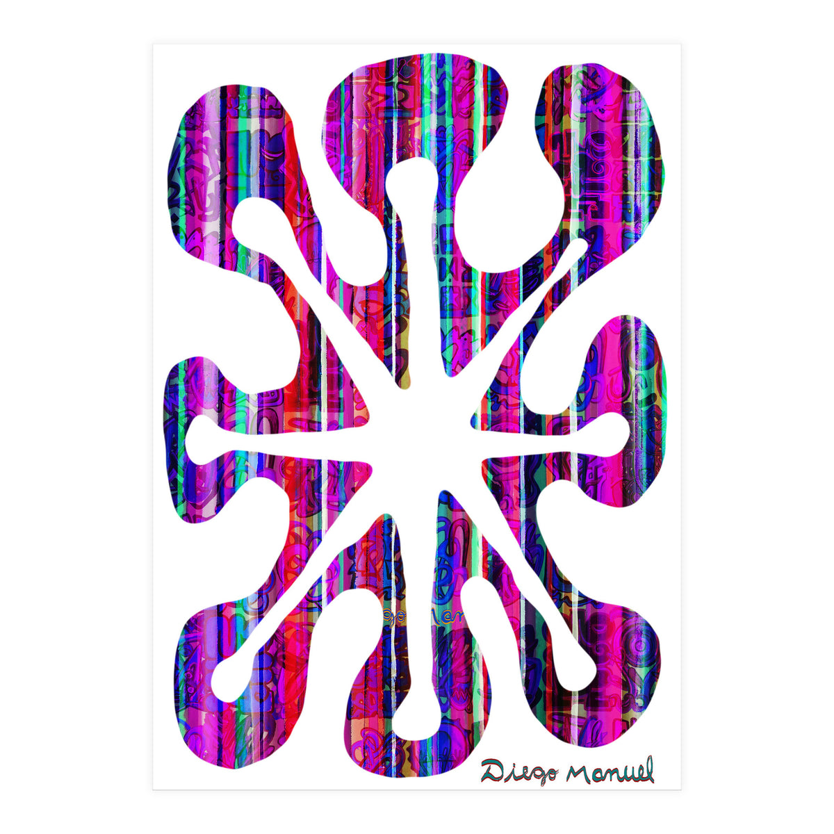 Fuego 88 Copia (Print Only)