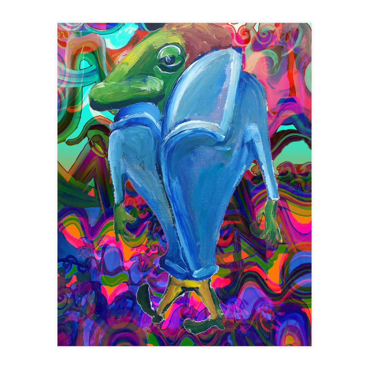 Camperita Azul (Print Only)