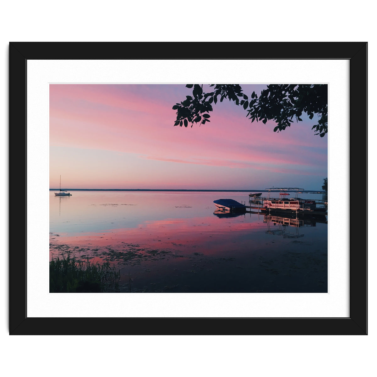 Magic hour on the lake