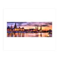 Old City Sunset Dresden (Print Only)