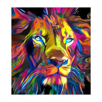 Rainbow Lion (Print Only)