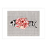 Vintage Tropical Aquarium Fish  (Print Only) thumbnail