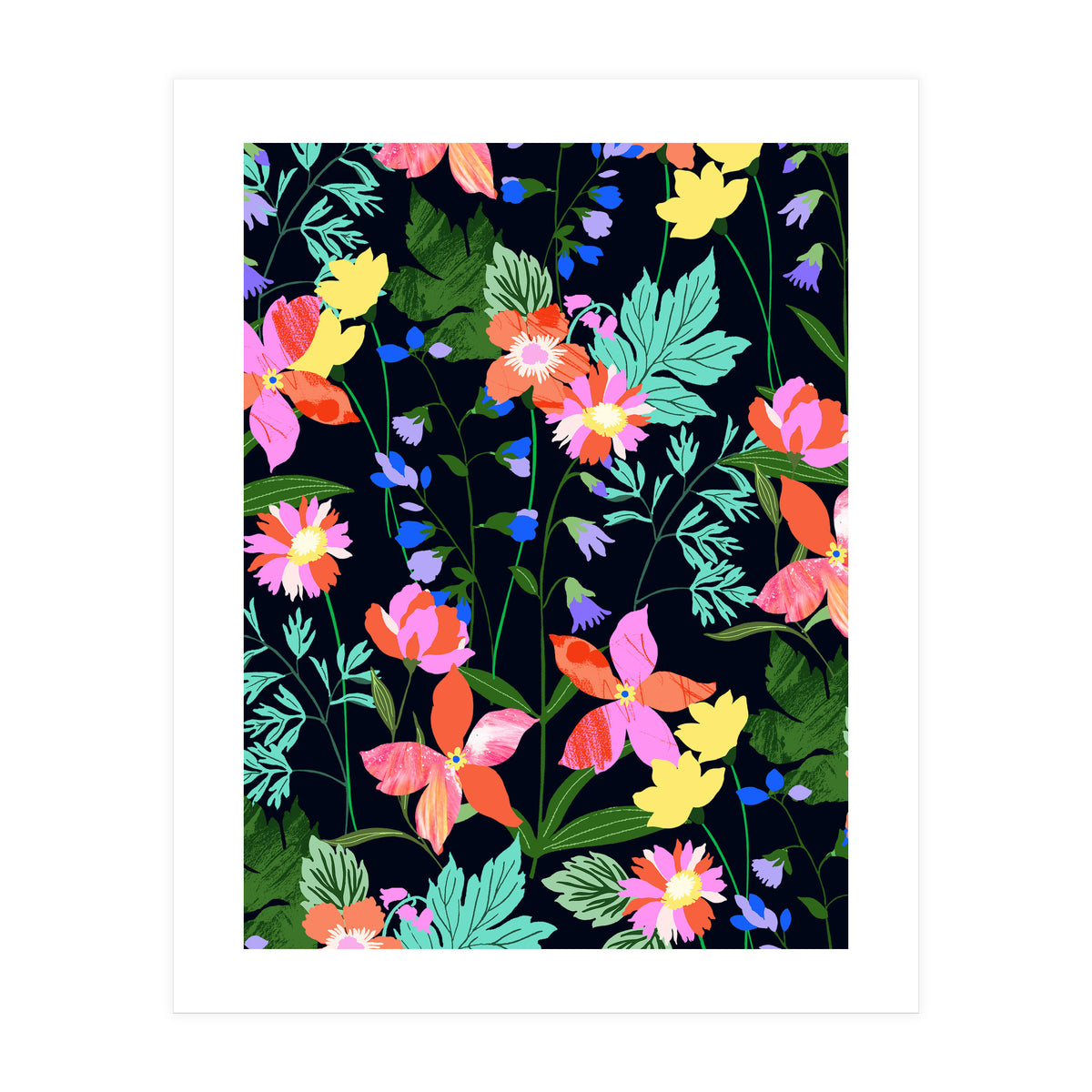 Flower garden (Print Only)