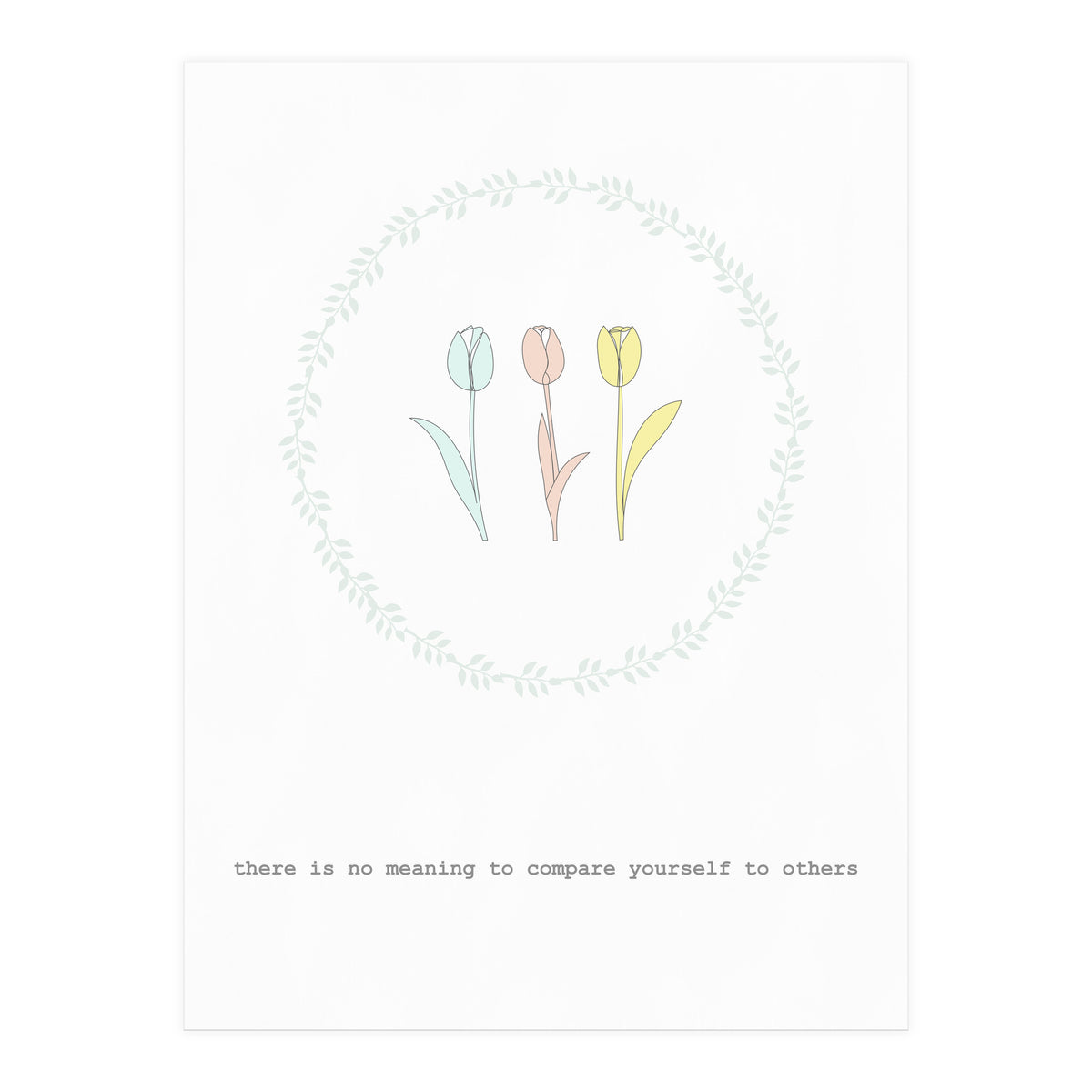 Tulip Flowers   (Print Only)