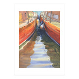 Yachts in the port (Print Only) thumbnail