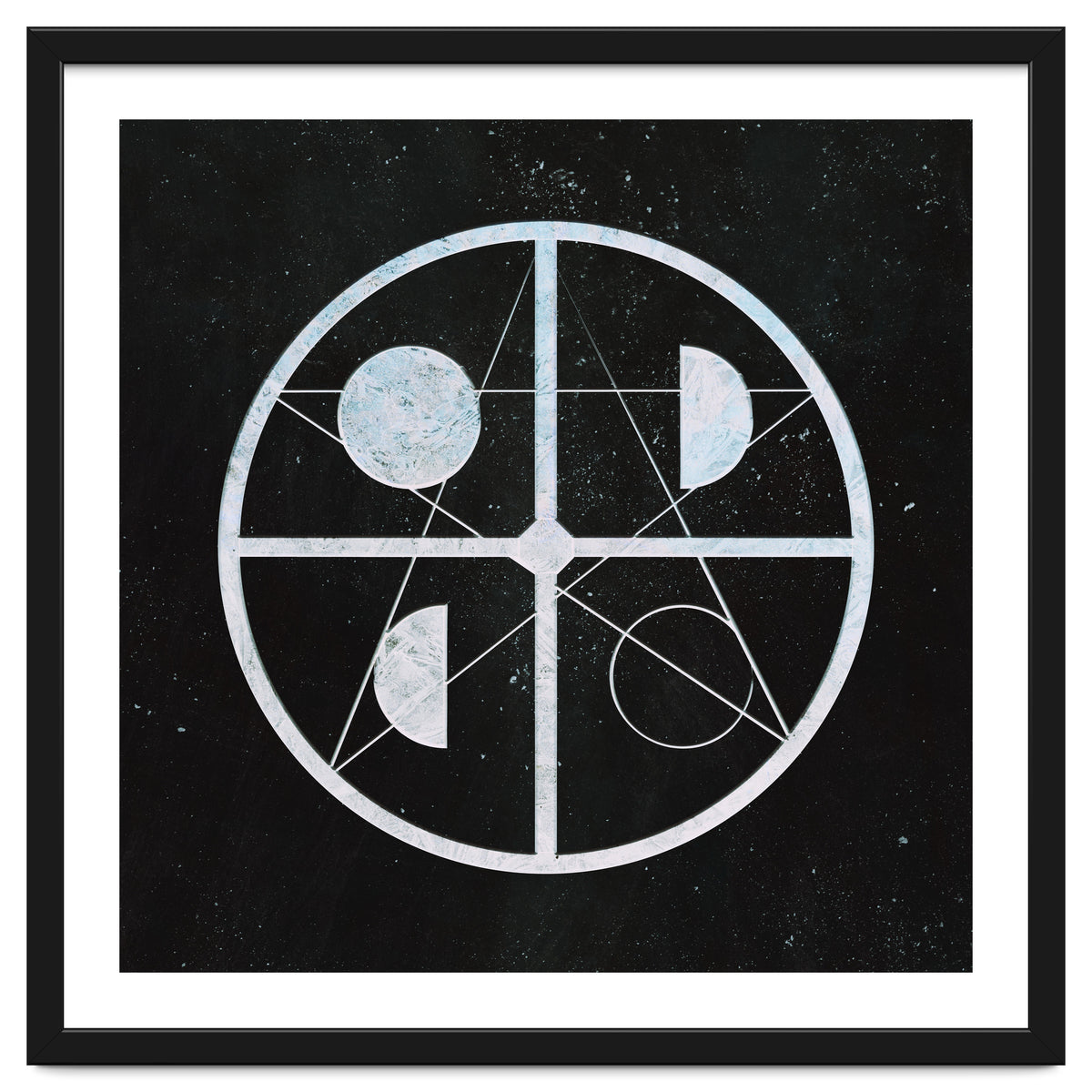 Pentagram moon phases