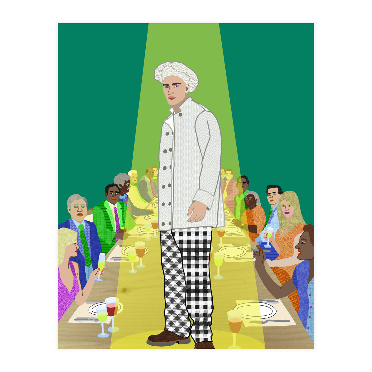 Chic Chef (Print Only)