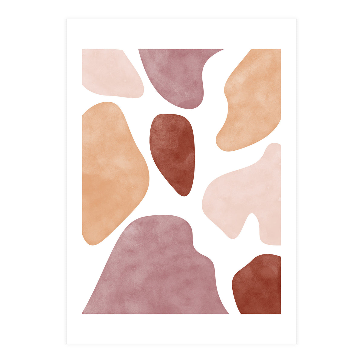 Warm color blocks (Print Only)