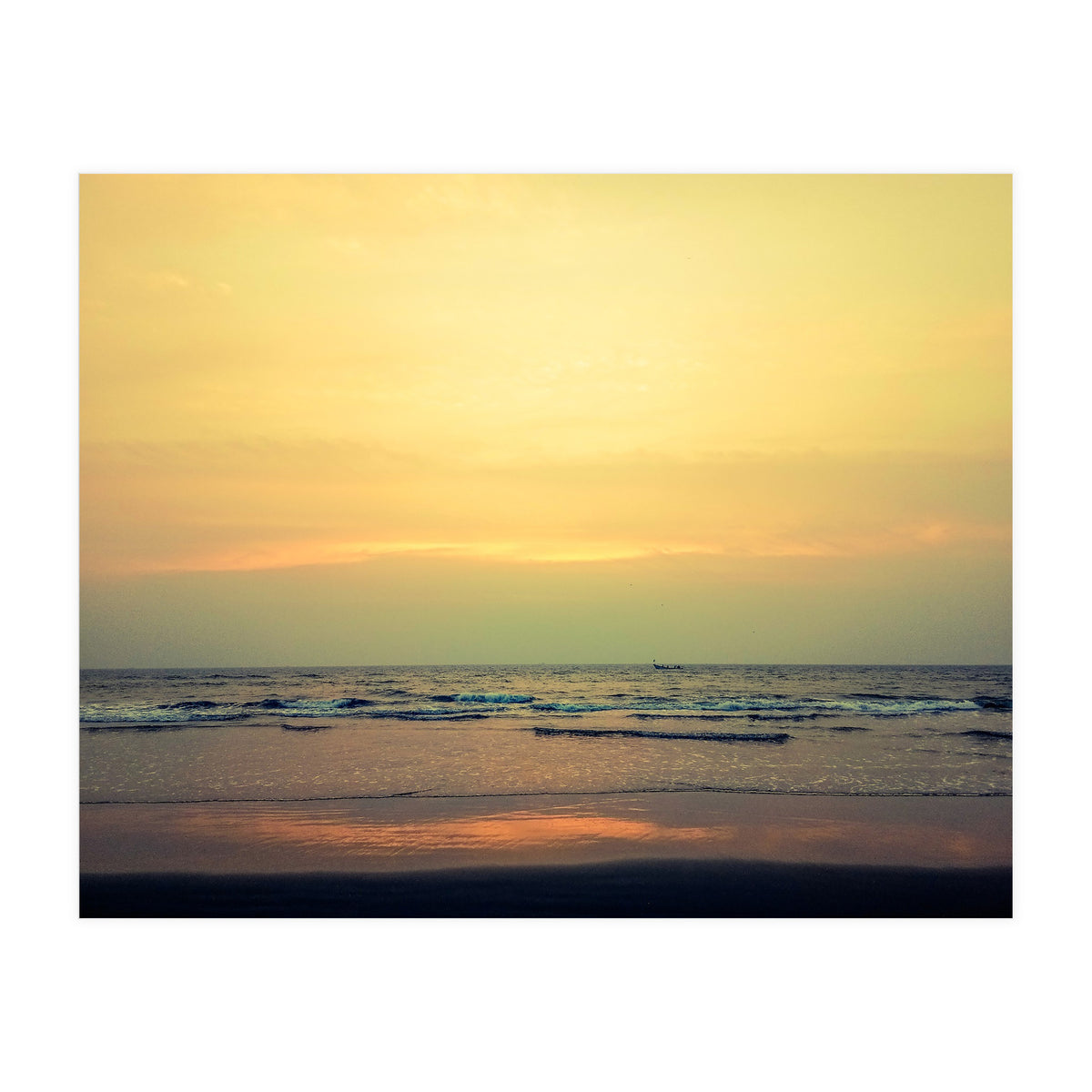 Sunset @ Sea (Print Only)