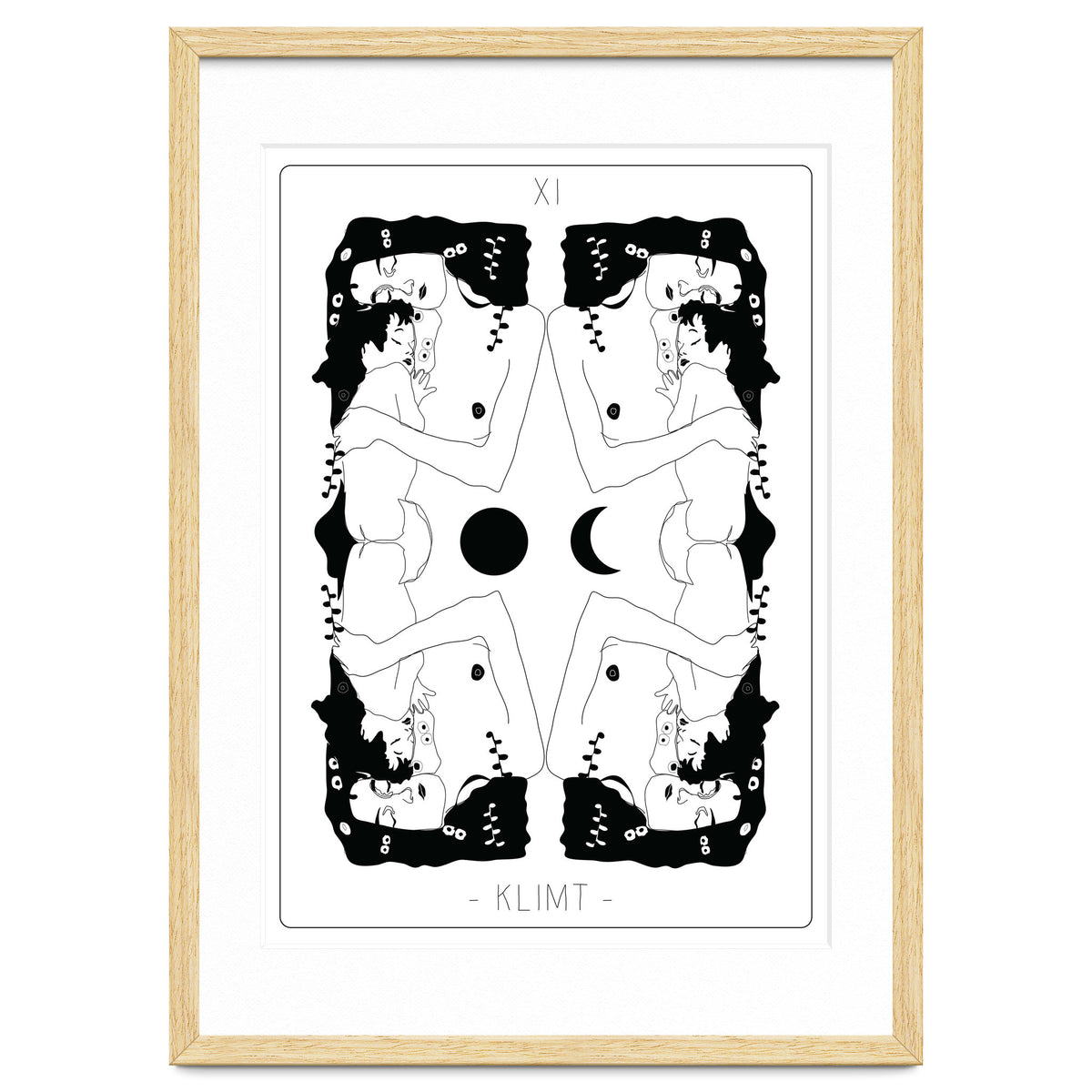 Klimt Tarot Card