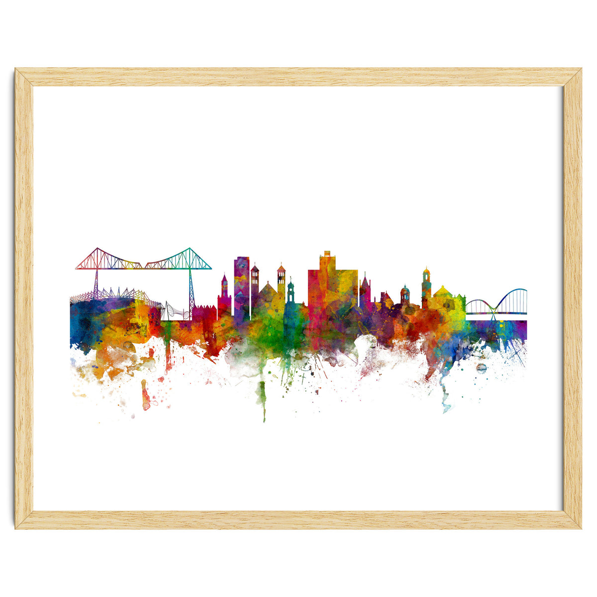 Middlesbrough England Skyline