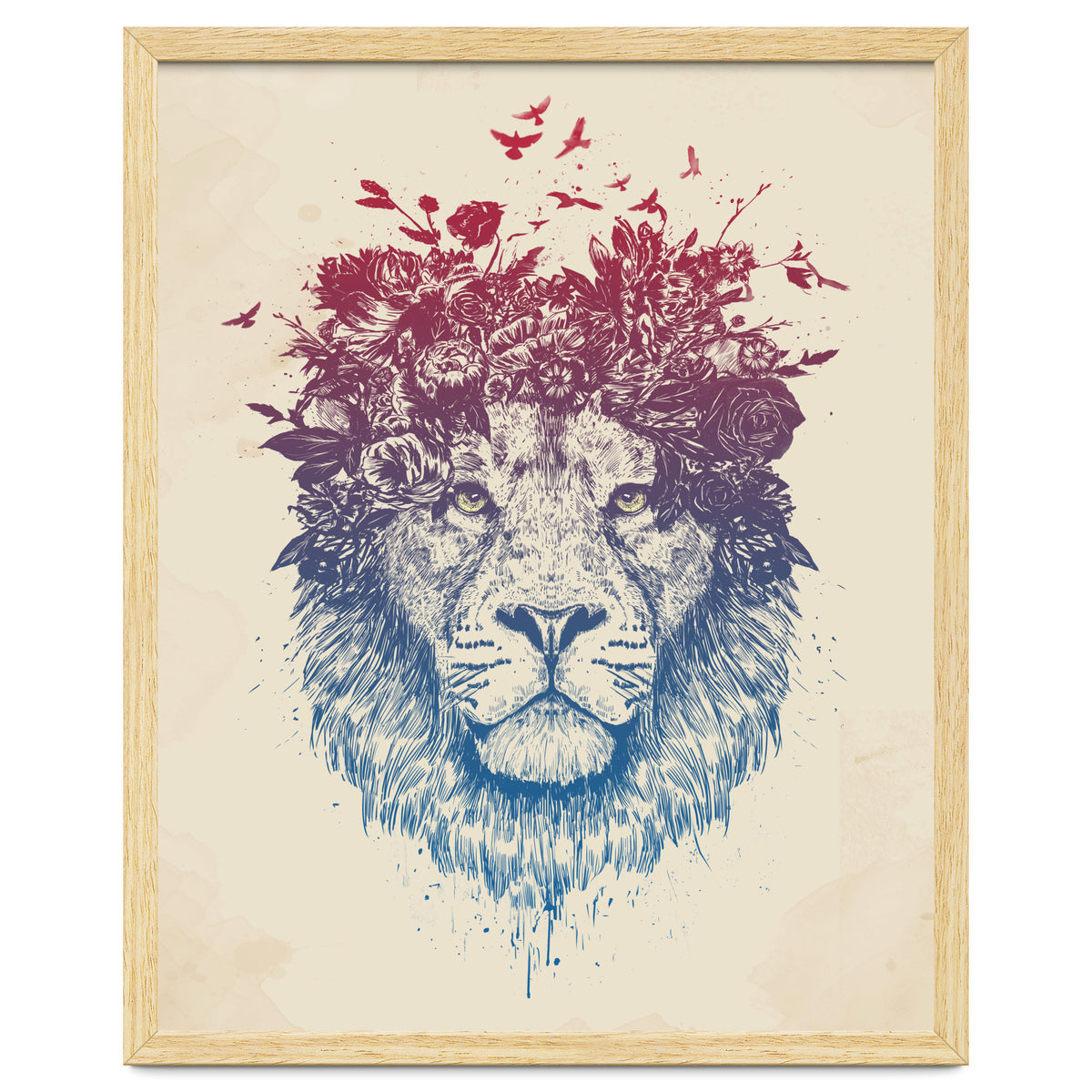 Floral Lion III