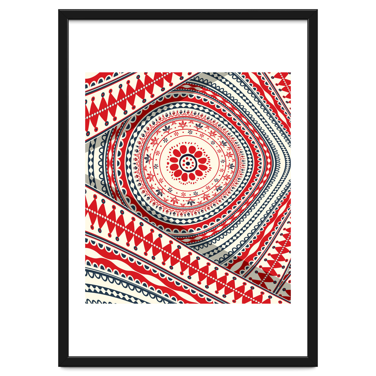 Romanian embroidery background 15