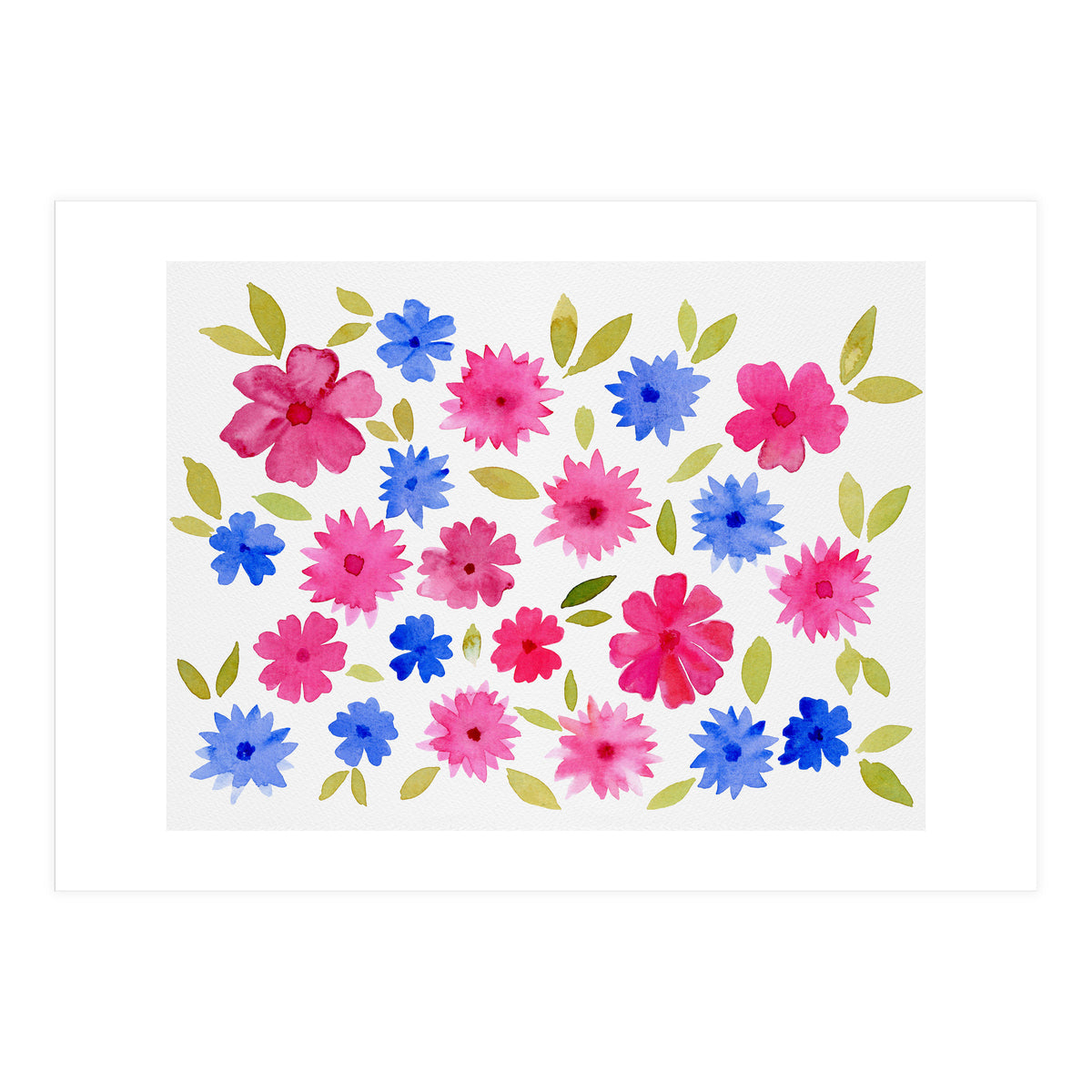 Hippie Flowers (Print Only)