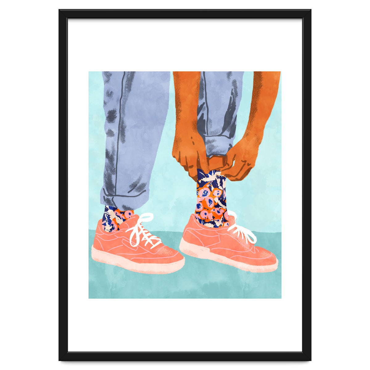 Pull Up Those Pretty Socks! | Optimism Hustle Positivity | Good Vibes Luck Po