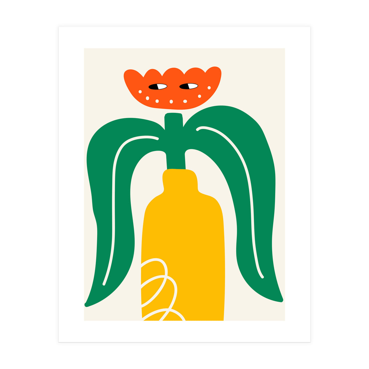 Flower Character (Print Only)