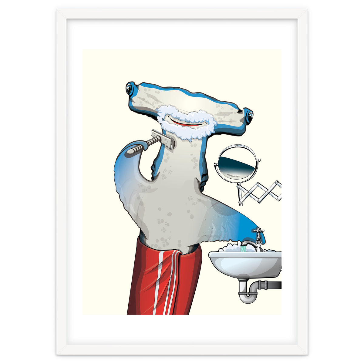 Hammerhead Shark Shaving