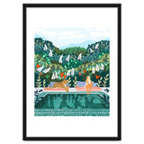 Chilling by the pool with my leopard Tropical Jungle Nature Wildlife Bohemian Morocco Travel thumbnail