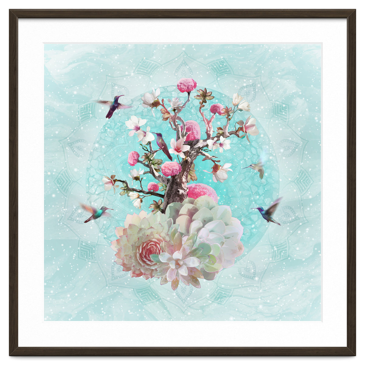 Floral Hummingbird