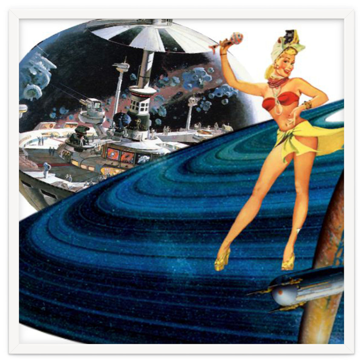 Dancer on Saturn Rings
