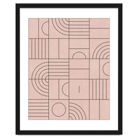 My Favorite Geometric Patterns No.20 - Pale Pink