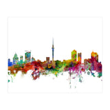 Auckland New Zealand Skyline (Print Only) thumbnail