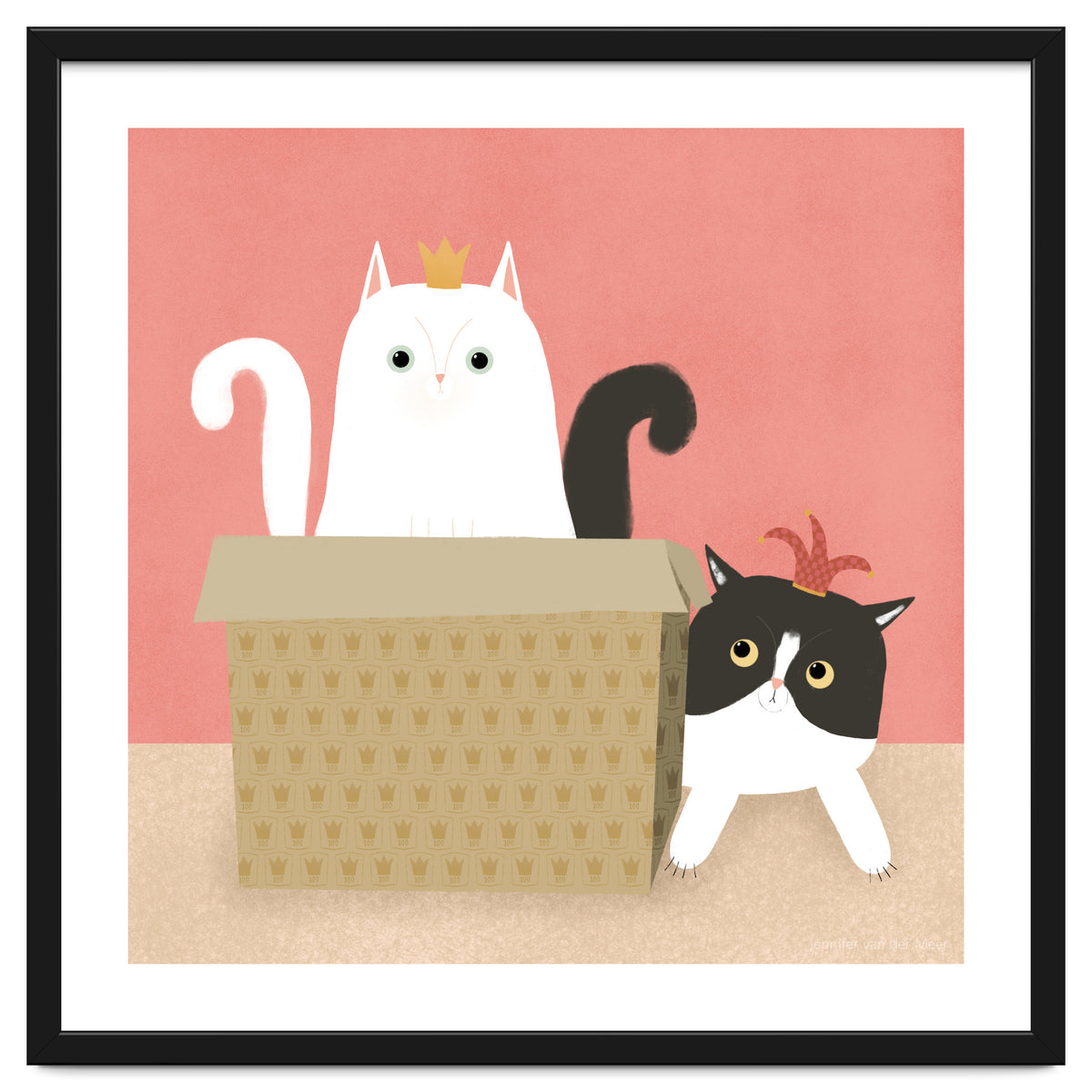 Cat 100: The queen and the jester