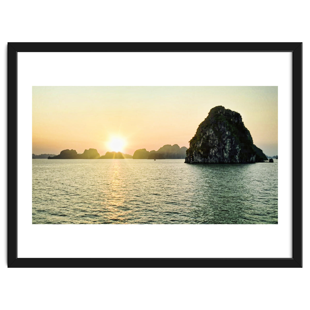 Sunset, Halong Bay