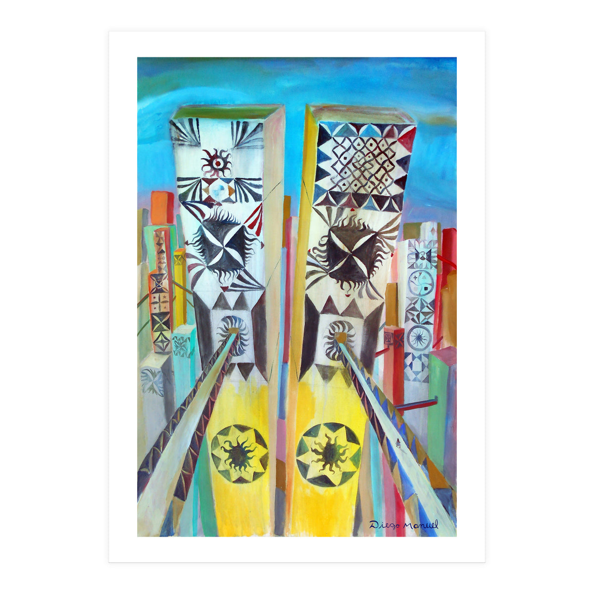 Torres De Atlantis (Print Only)