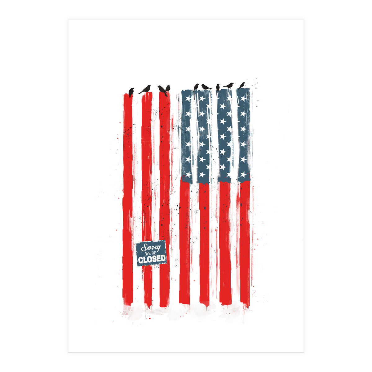 Sorry We're Closed (Print Only)