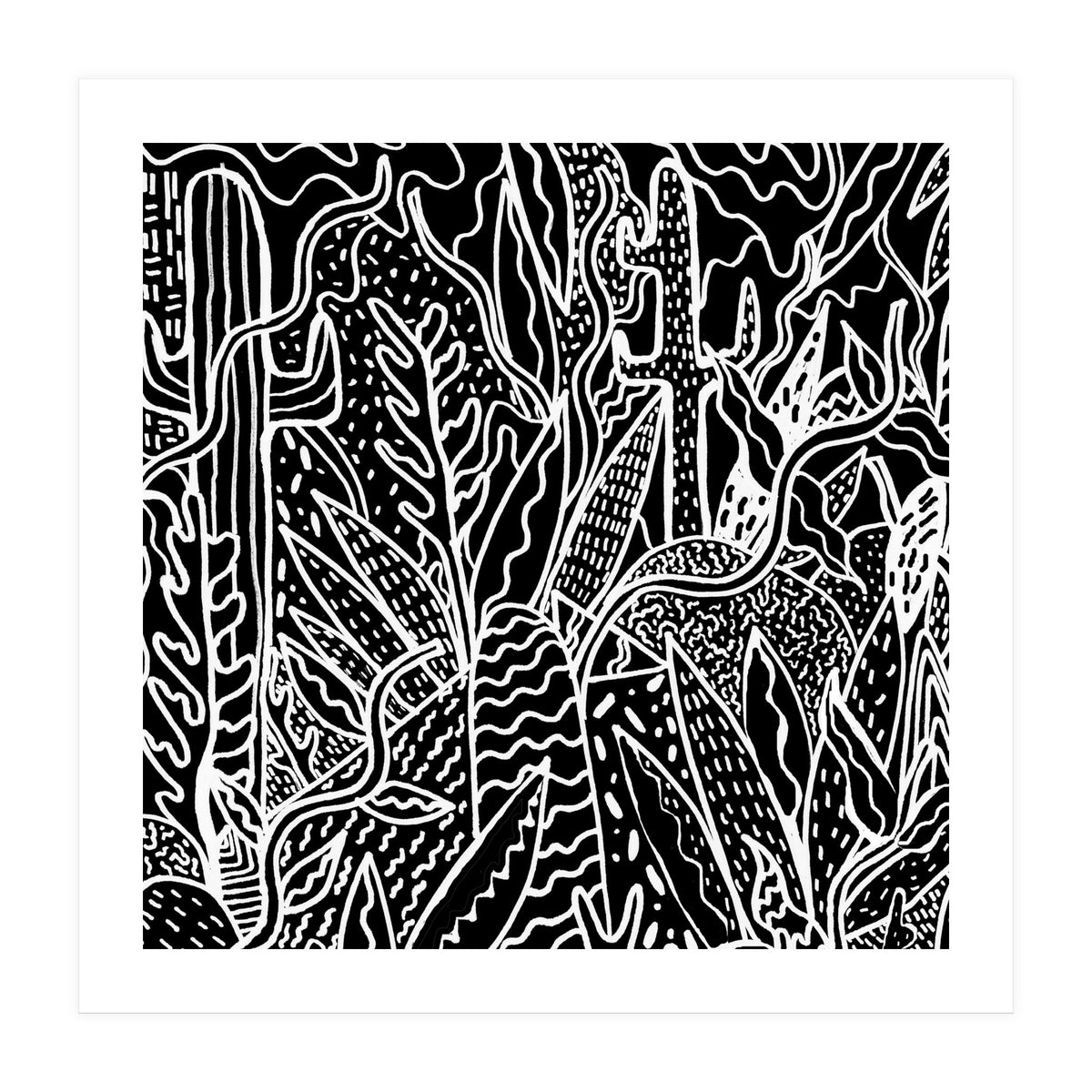 The Garden Ohh Deer (Print Only)