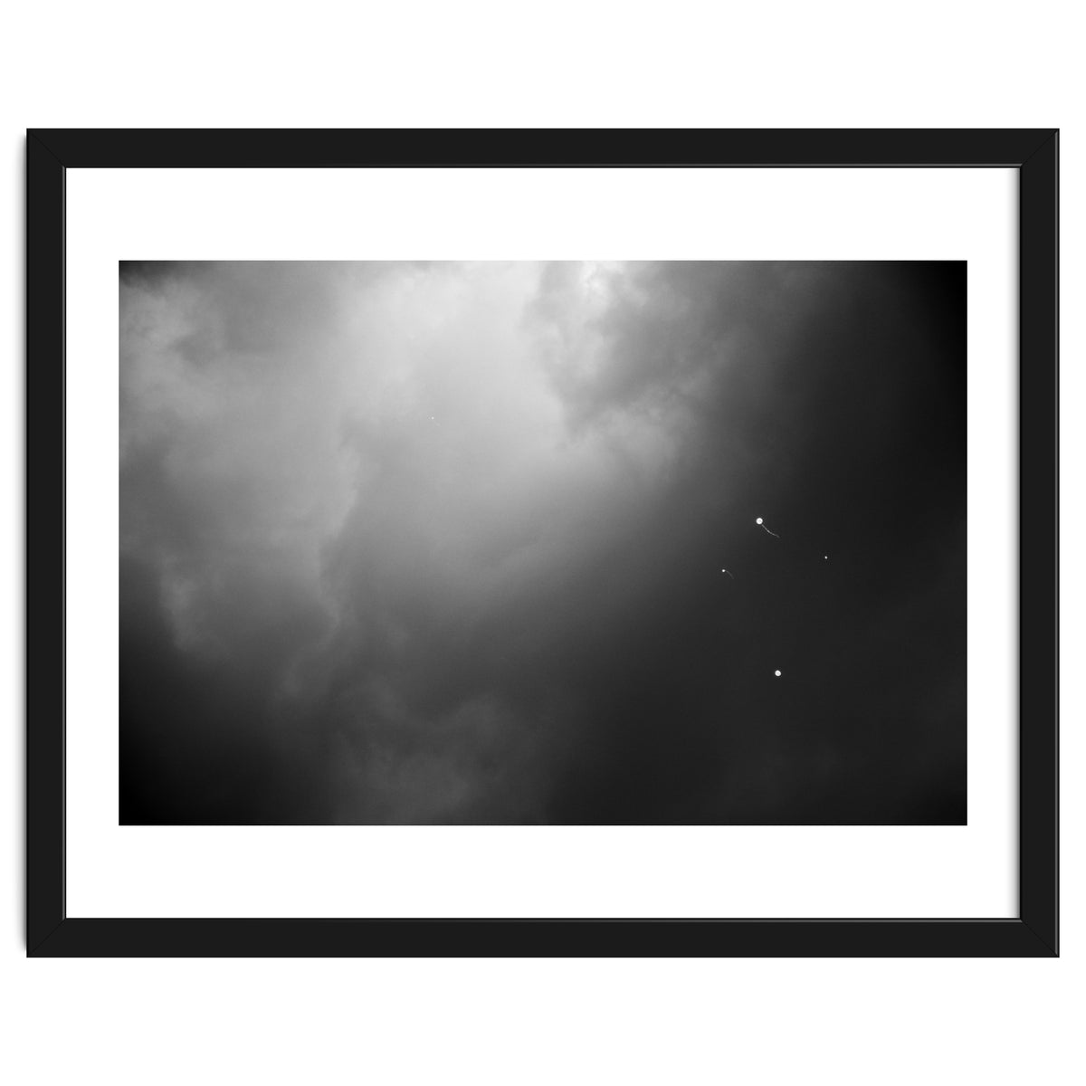 Four balloons and another one