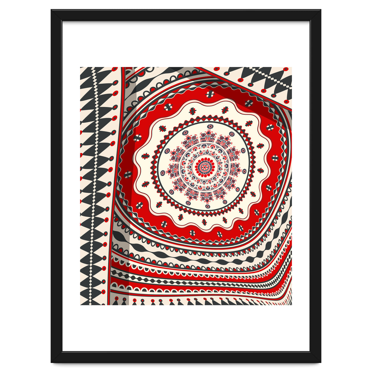 Romanian embroidery background 25