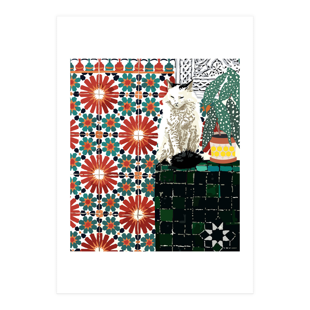 Bohemian Cat (Print Only)