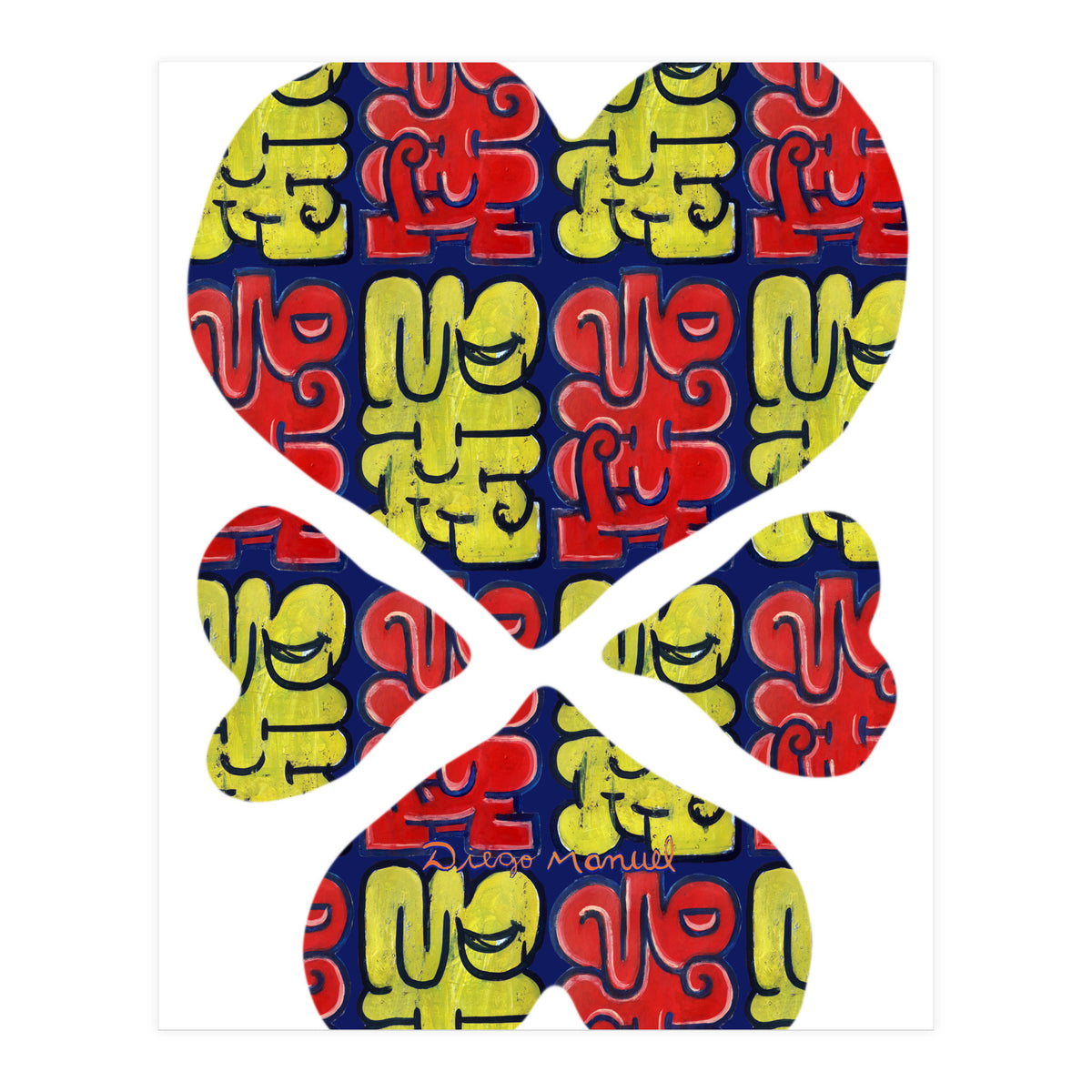 4 Corazones 4 (Print Only)