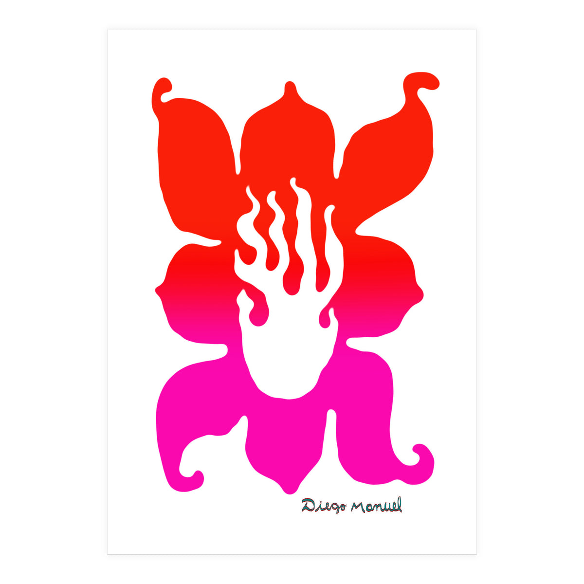 Fuego 106 Copia (Print Only)