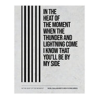 Noel Gallagher's High Flying Birds - In The Heat Of The Moment (Print Only)
