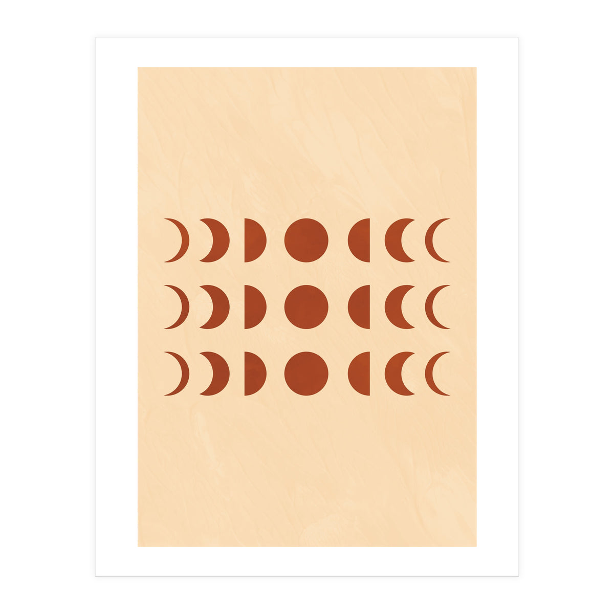 Lunar Eclipse Moon Phases II (Print Only)