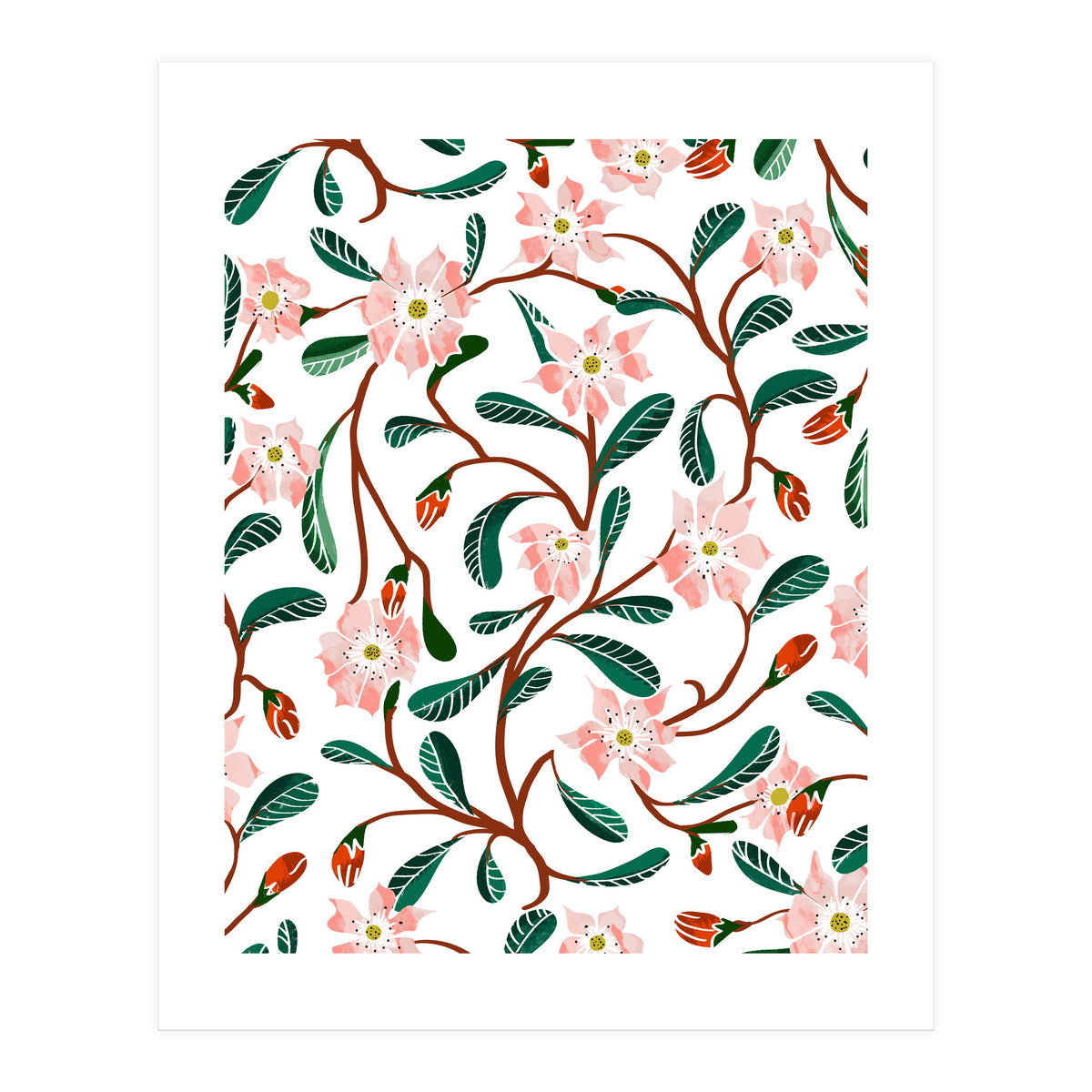 Floral Deco (Print Only)