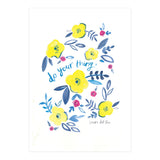 Do Your Thing Floral (Print Only) thumbnail