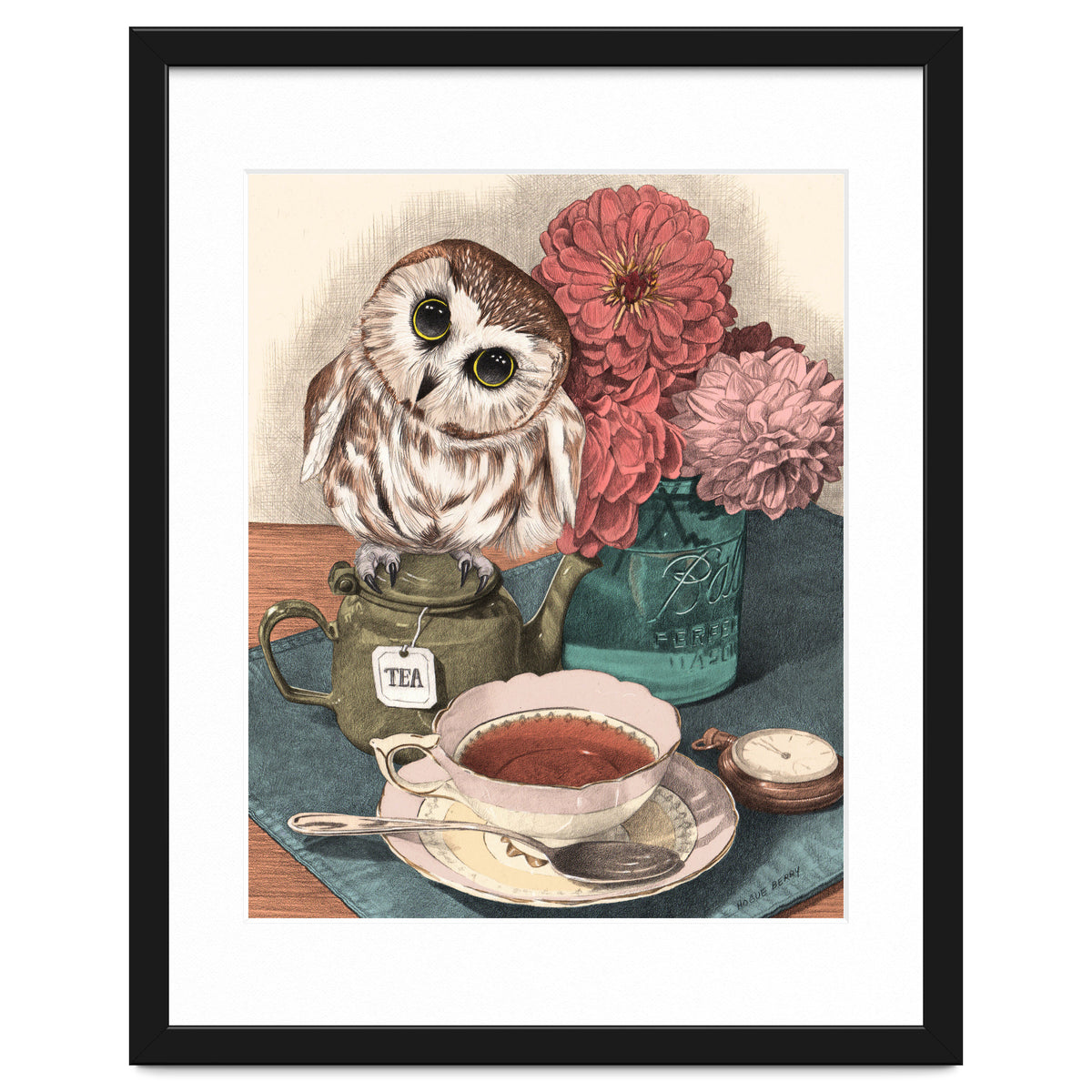 Sweet Little Tea Owl