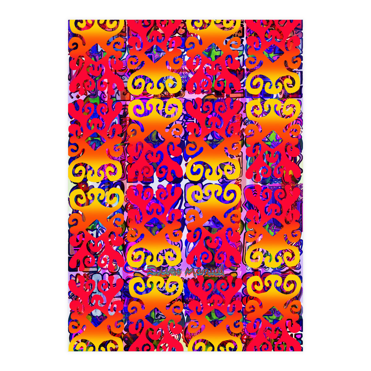 Tapiz Perfiles 2023 16 (Print Only)