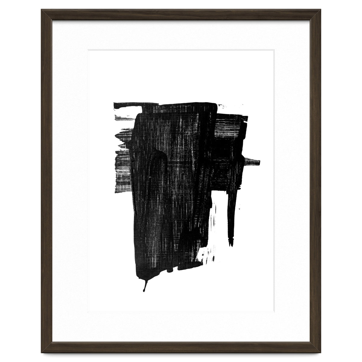 Minimalist Textured Brushstroke Art #2