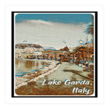 Birds And People On Lake Garda (Print Only) thumbnail