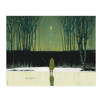 Eerie Woods Landscape (Print Only)