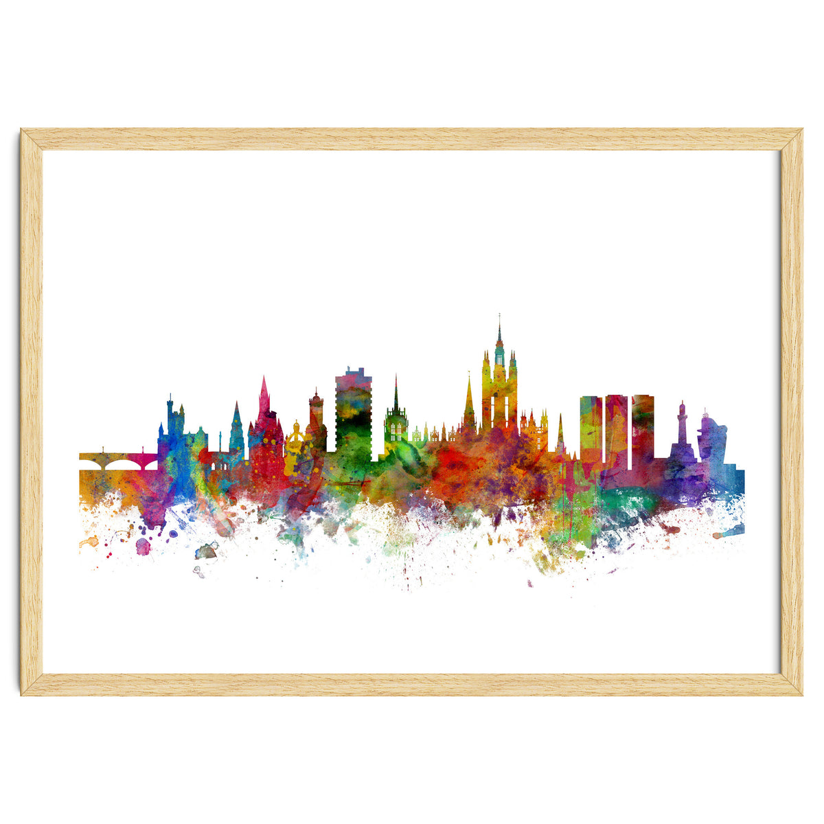 Aberdeen Scotland Skyline