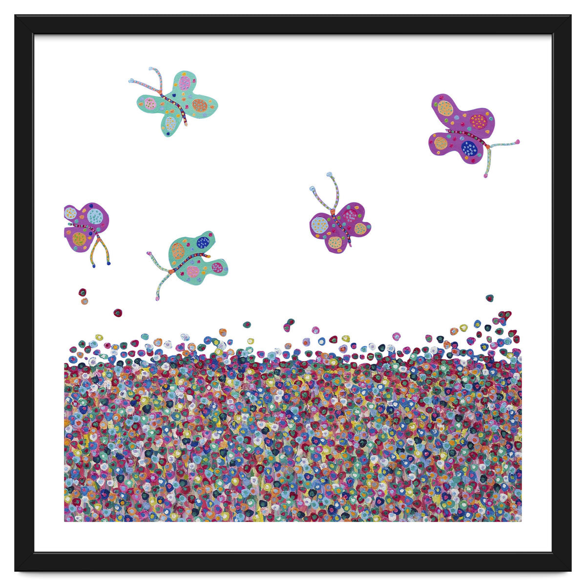 Butterflies Are Free (white)