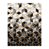 Marble Cubes - Black and White (Print Only) thumbnail