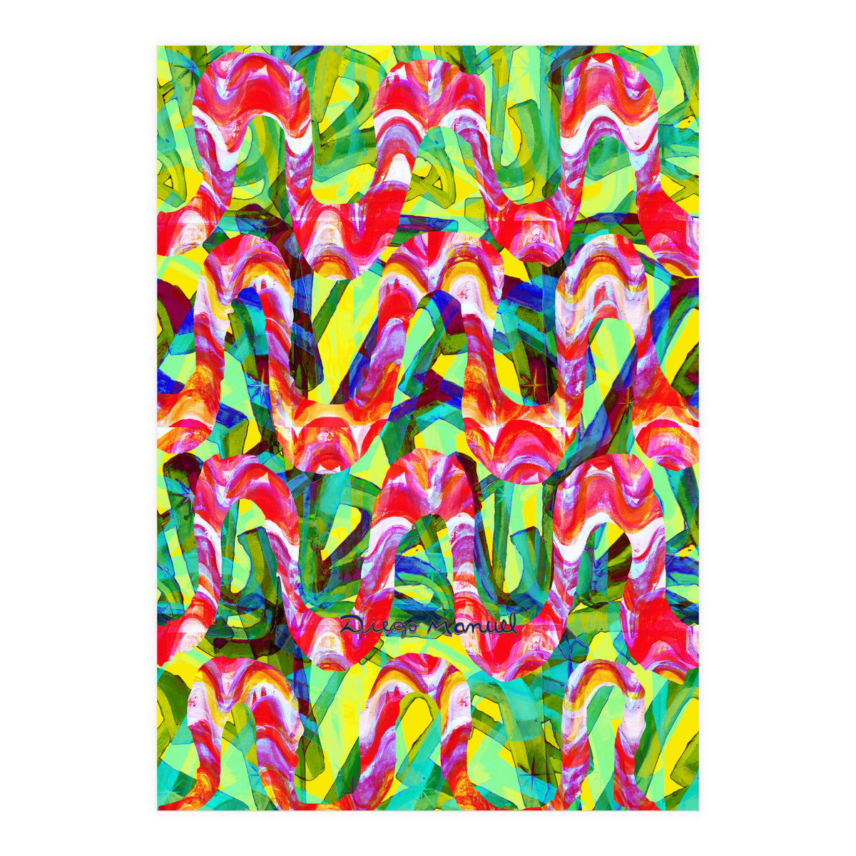 Pop Abstract 10 (Print Only)